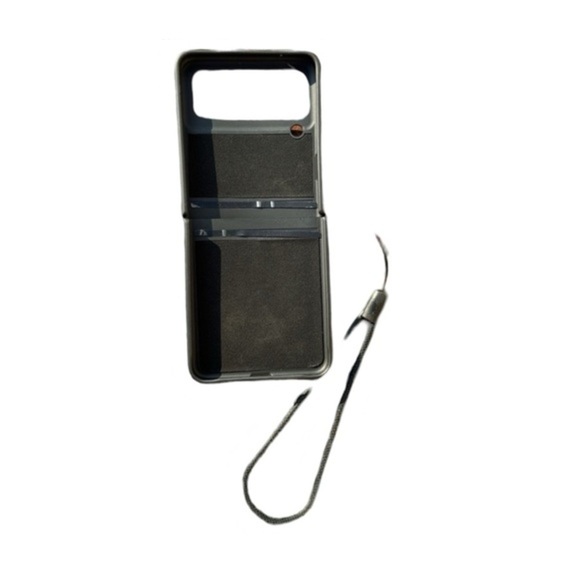 Samsung Galaxy‎ Z Flip 3 Silicone Case with Ring Kickstand - Slim, Shockproof - Picture 4 of 11